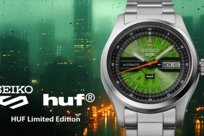 Seiko 5 Sports x HUF édition limitée 2026 : héritage Time Sonar et légitimité skate