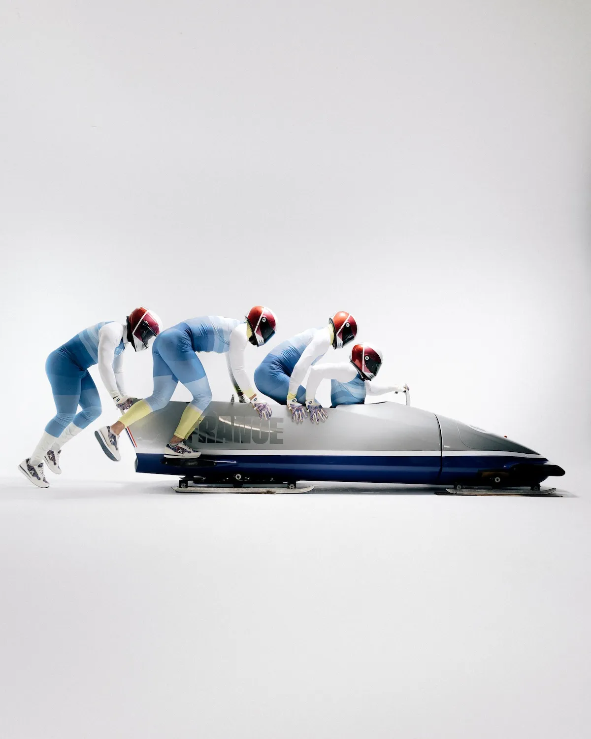 Stéphane Ashpool signe les tenues des équipes de France de bobsleigh et skeleton pour Milan Cortina 2026