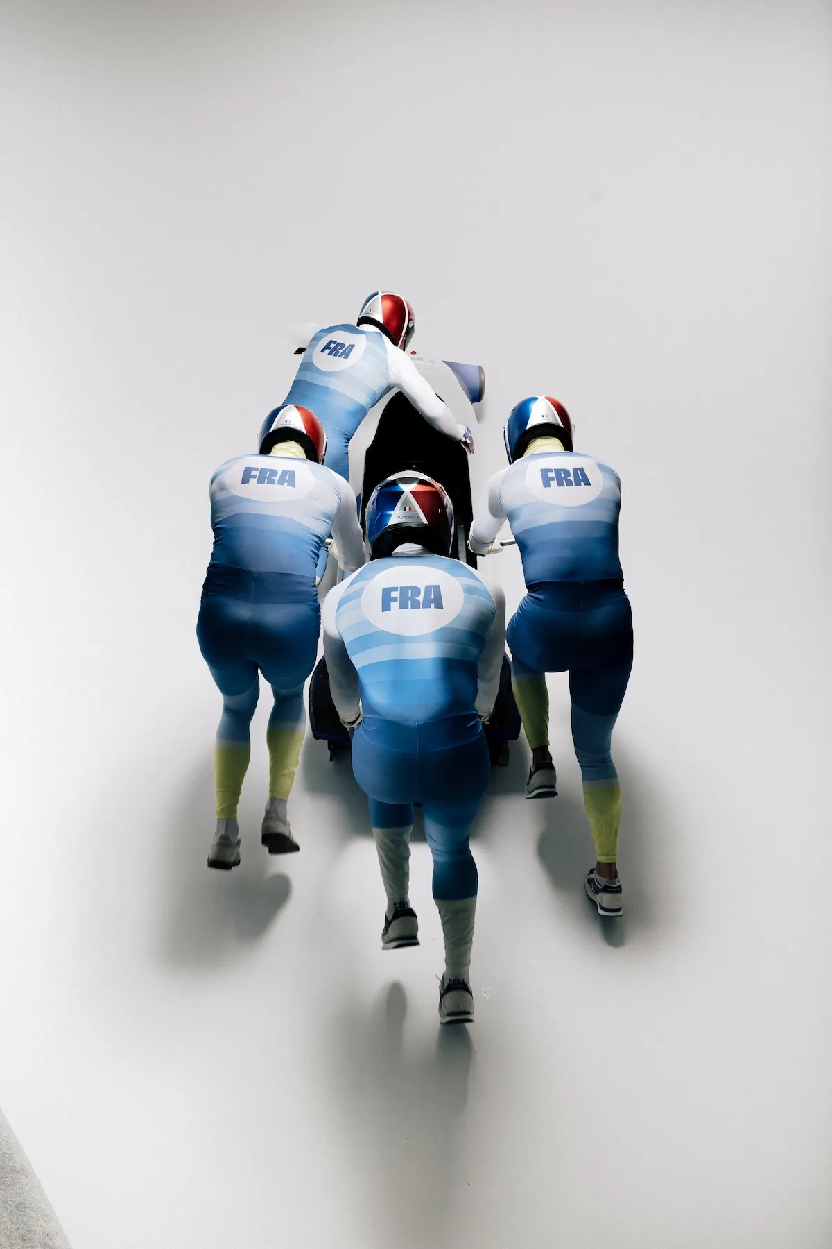 Stéphane Ashpool signe les tenues des équipes de France de bobsleigh et skeleton pour Milan Cortina 2026