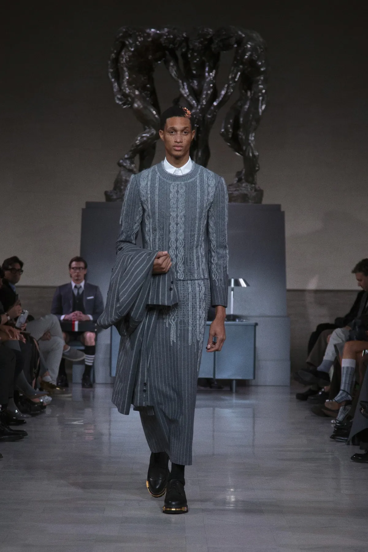 Thom Browne automne 2026 à San Francisco, le retour à l’essentiel du tailoring américain