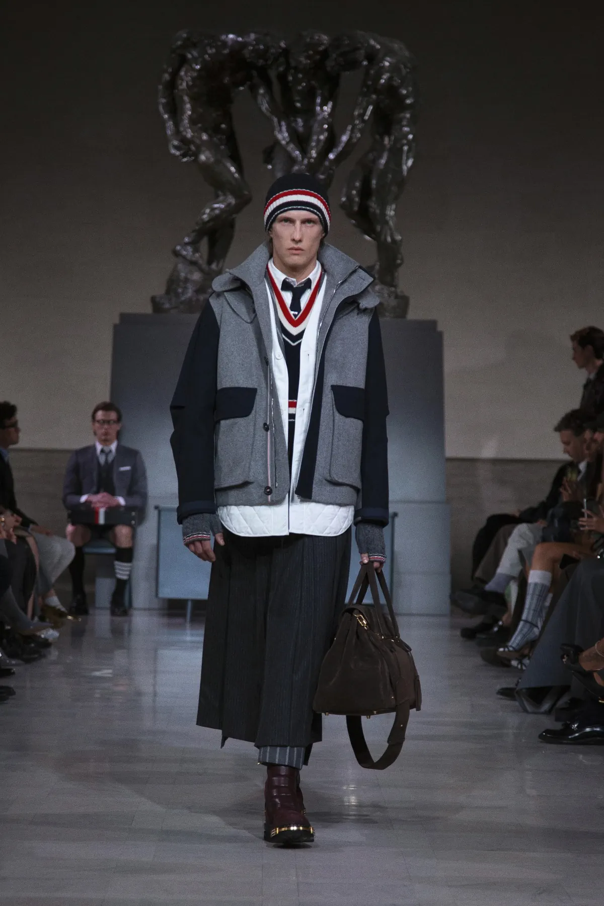 Thom Browne automne 2026 à San Francisco, le retour à l’essentiel du tailoring américain