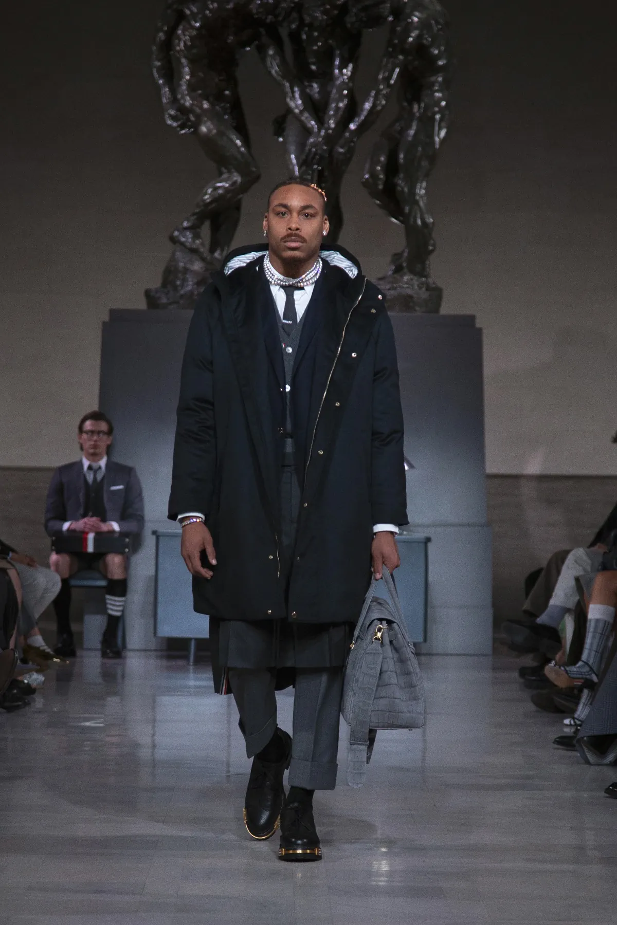 Thom Browne automne 2026 à San Francisco, le retour à l’essentiel du tailoring américain