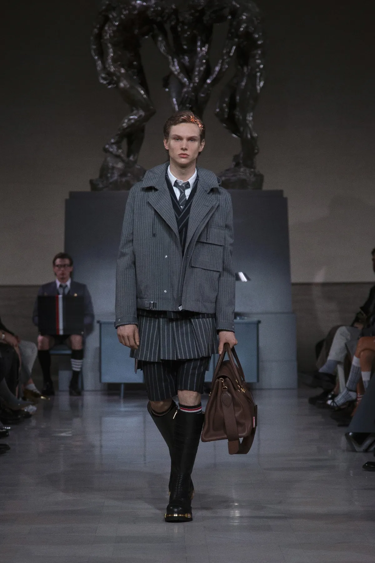 Thom Browne automne 2026 à San Francisco, le retour à l’essentiel du tailoring américain