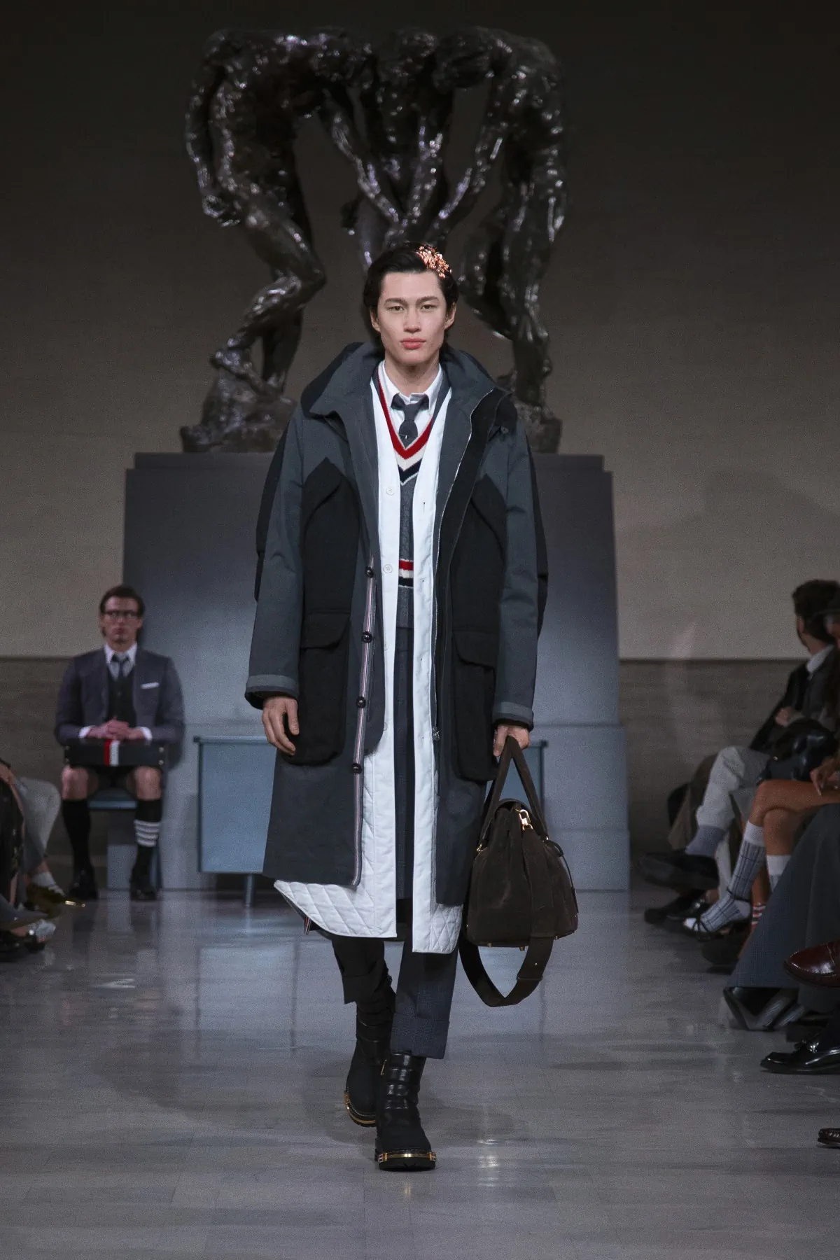 Thom Browne automne 2026 à San Francisco, le retour à l’essentiel du tailoring américain
