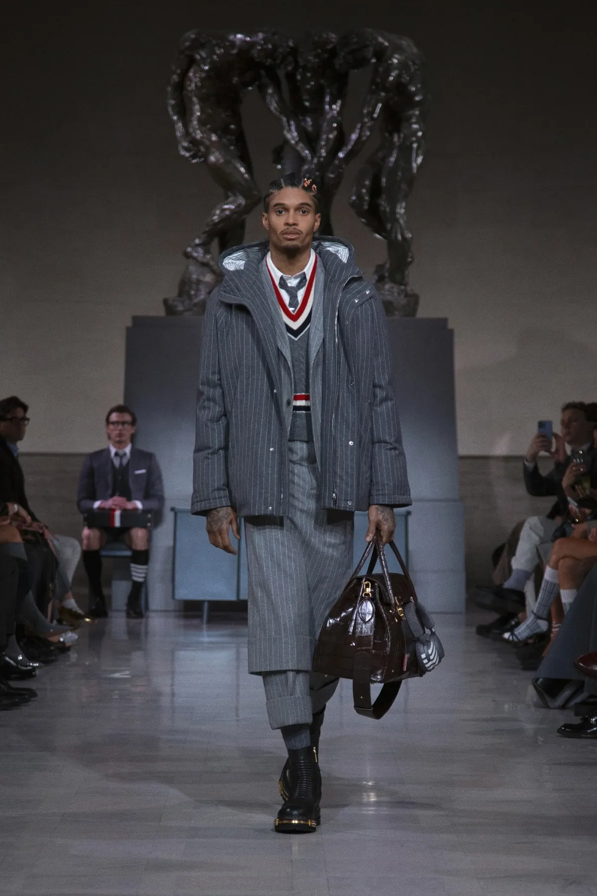 Thom Browne automne 2026 à San Francisco, le retour à l’essentiel du tailoring américain