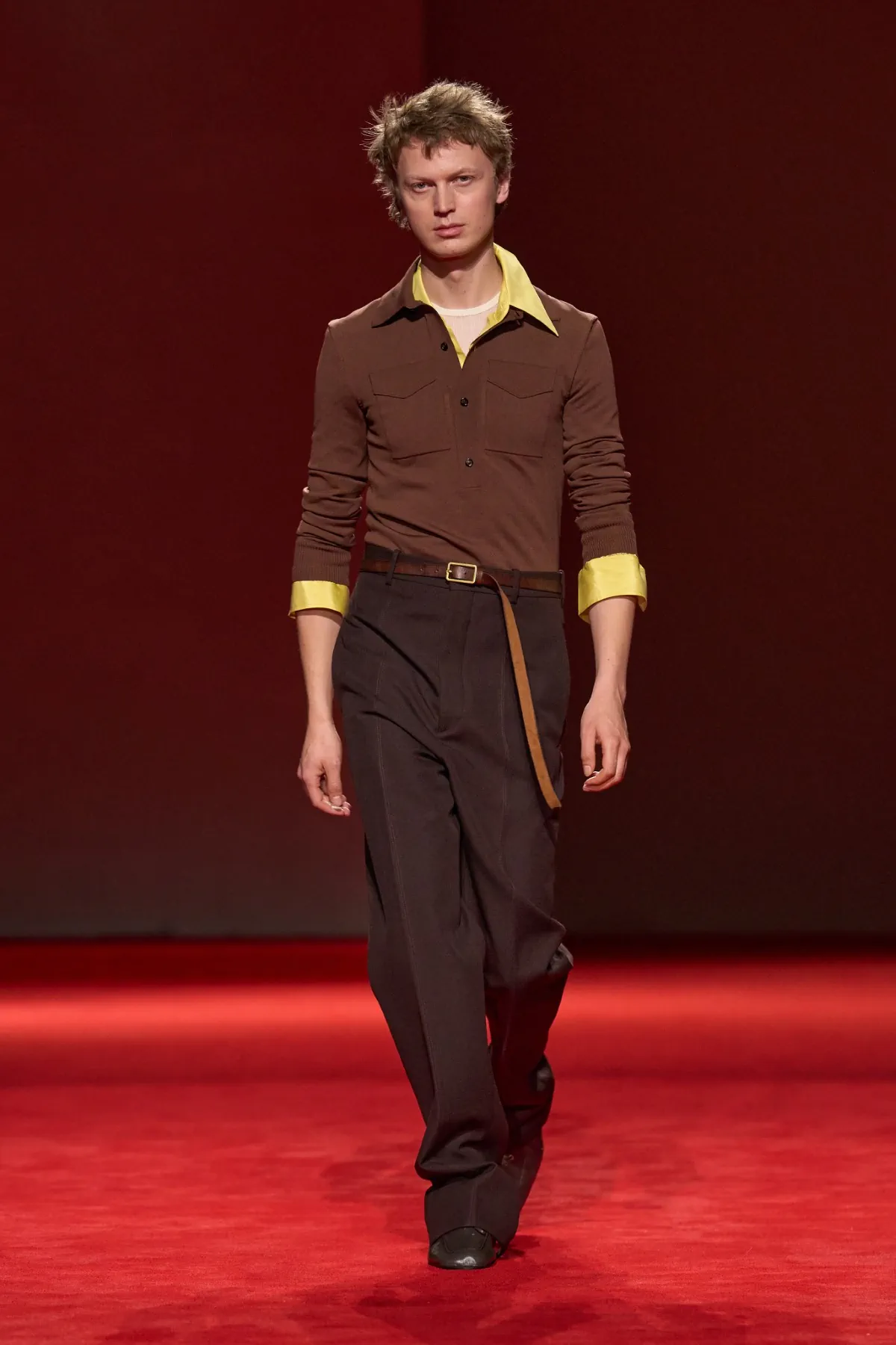 Bottega Veneta homme automne 2026 : le retour d’un tailoring ample et souverain