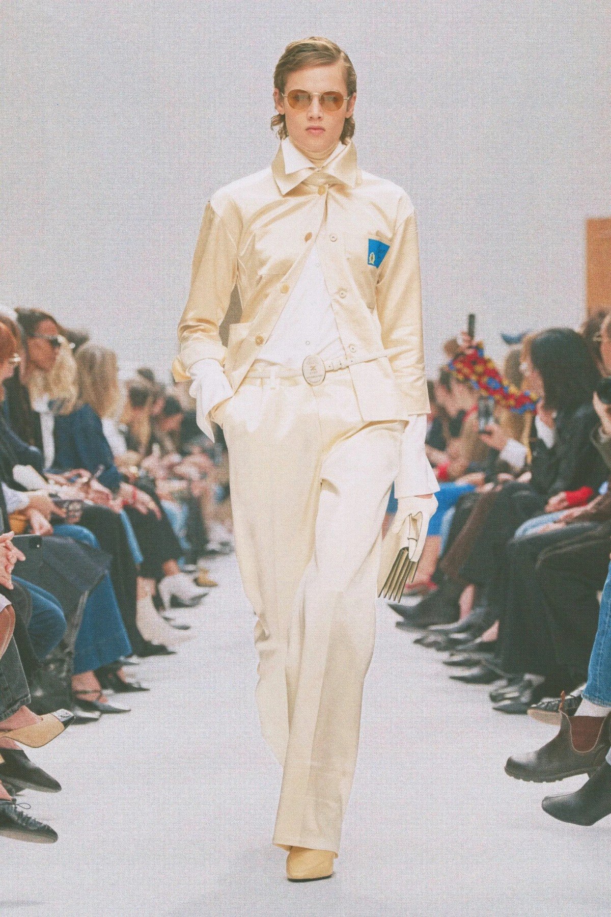 CELINE automne 2026 : Michael Rider relance la silhouette masculine ajustée