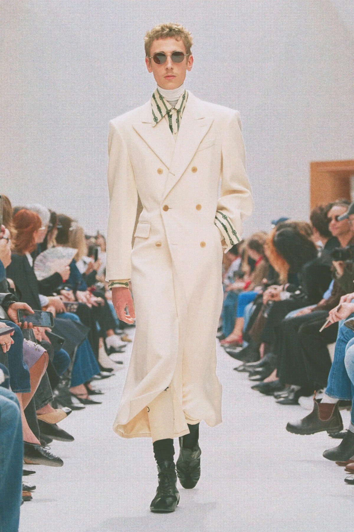 CELINE automne 2026 : Michael Rider relance la silhouette masculine ajustée