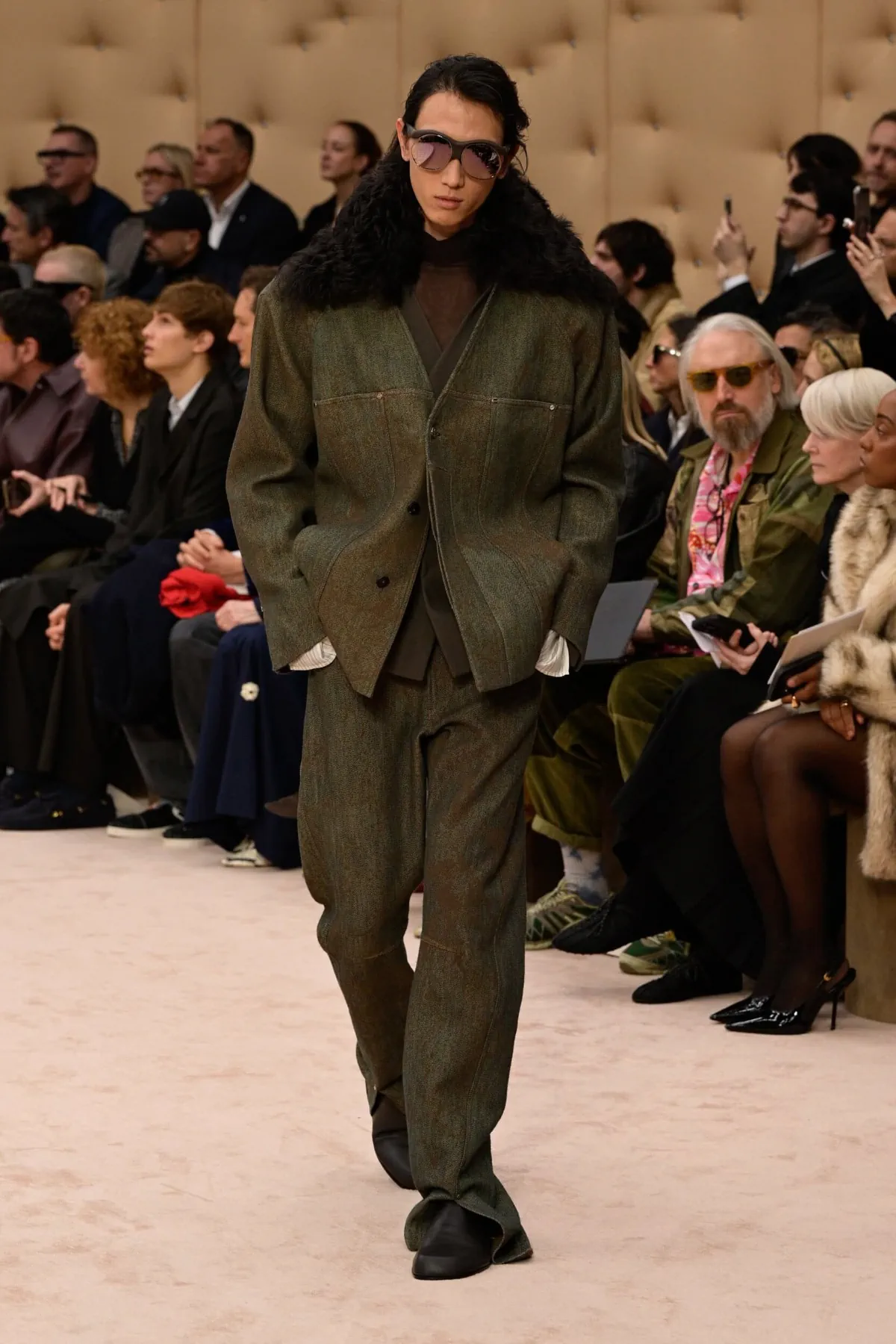 Ferrari Fall Winter 2026 Milan Fashion Week 9 Ferrari automne 2026 : comment Rocco Iannone transforme la peau en architecture masculine