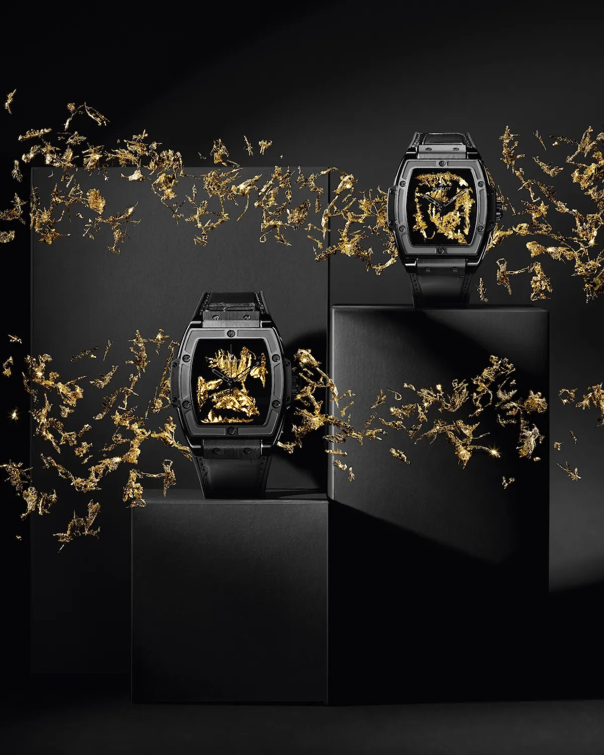 Hublot Spirit of Big Bang Gold Crystal, une montre née de la transmutation de l'or