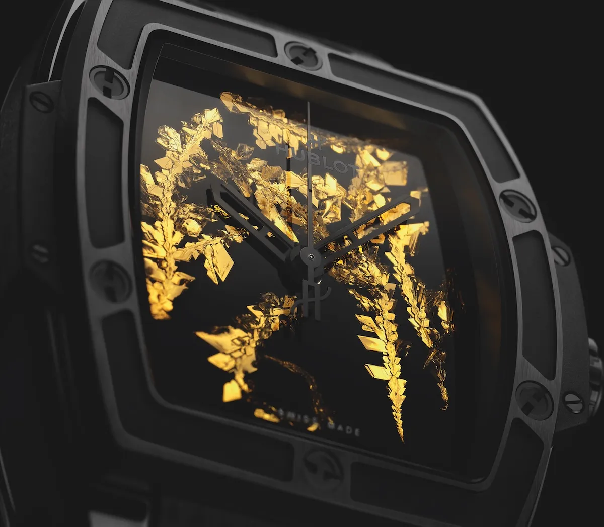 Hublot Spirit of Big Bang Gold Crystal, une montre née de la transmutation de l'or