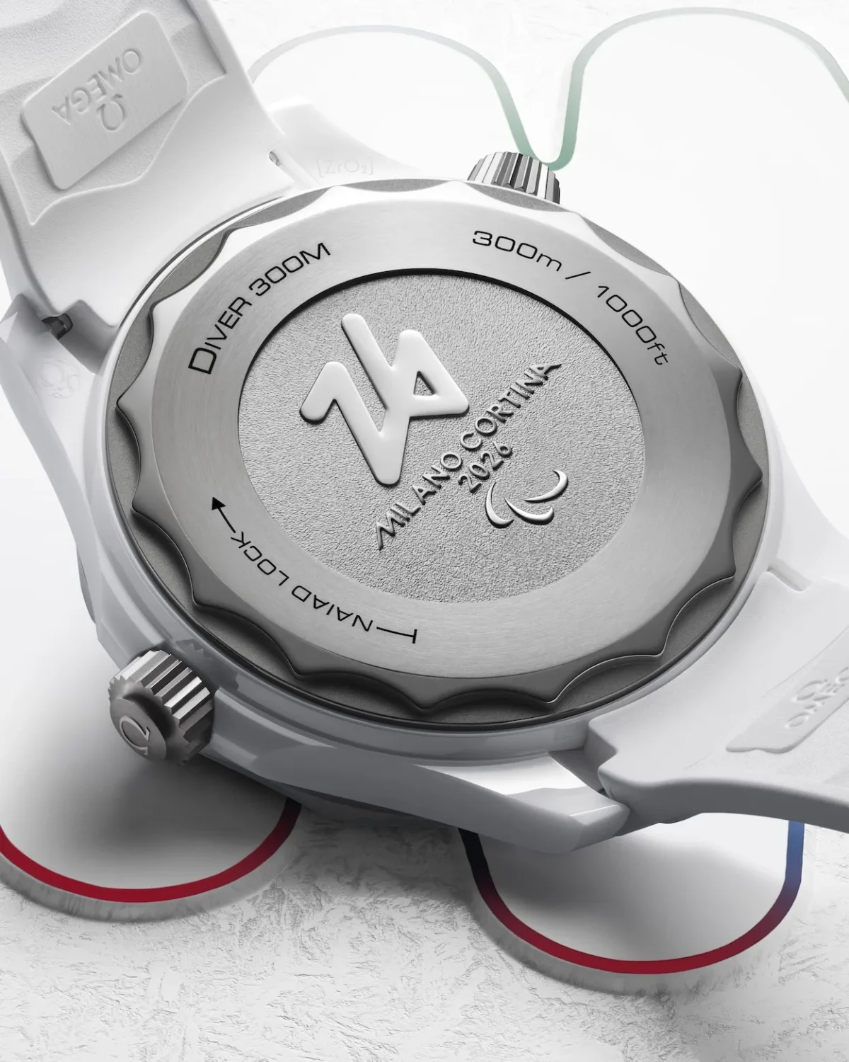 La Seamaster Diver 300M s’habille de blanc pour les Jeux Paralympiques d'hiver 2026