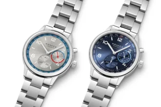 NOMOS Club Sport neomatik Worldtimer silver récompensée par le iF Design Award 2026