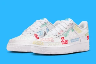 Depuis 1982, la Nike Air Force 1 Low « On Tour » part à la conquête du monde