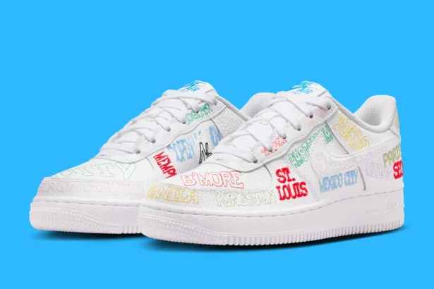 Depuis 1982, la Nike Air Force 1 Low « On Tour » part à la conquête du monde