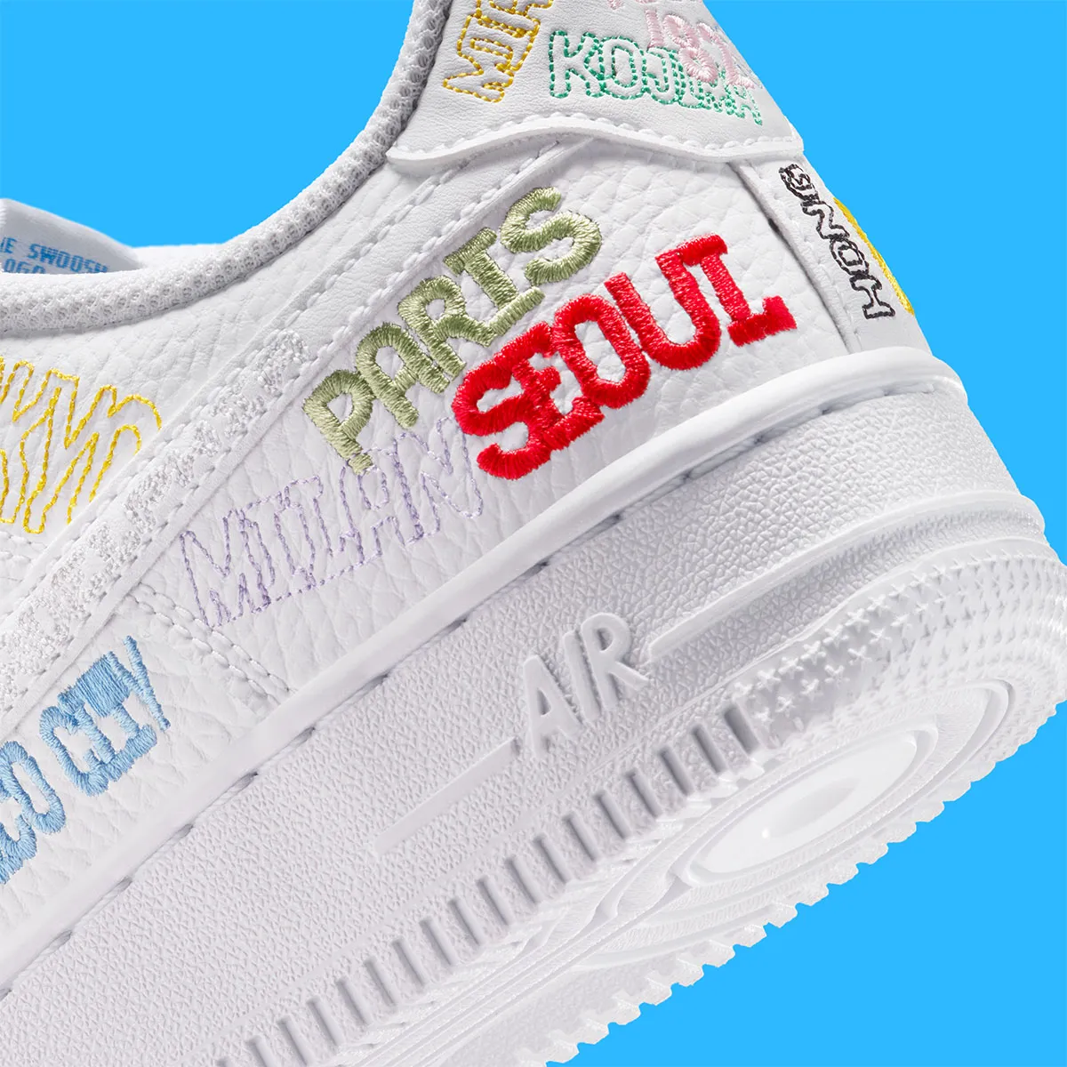 Nike Air Force 1 Low On Tour 7 Depuis 1982, la Nike Air Force 1 Low « On Tour » part à la conquête du monde