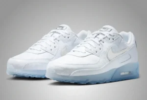 La Nike Air Max 90 « White Croc », l'insolence du chrome au service d'une icône de 1990