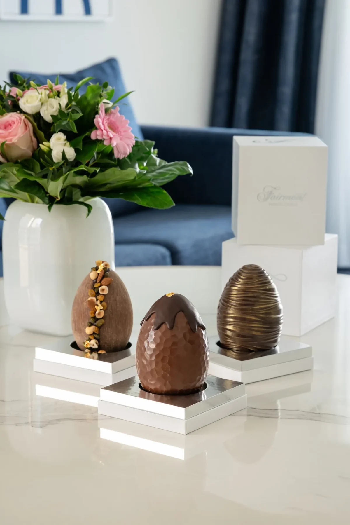 Les œufs de Pâques 2026 du Fairmont Monte-Carlo assument une certaine idée du luxe sans compromis