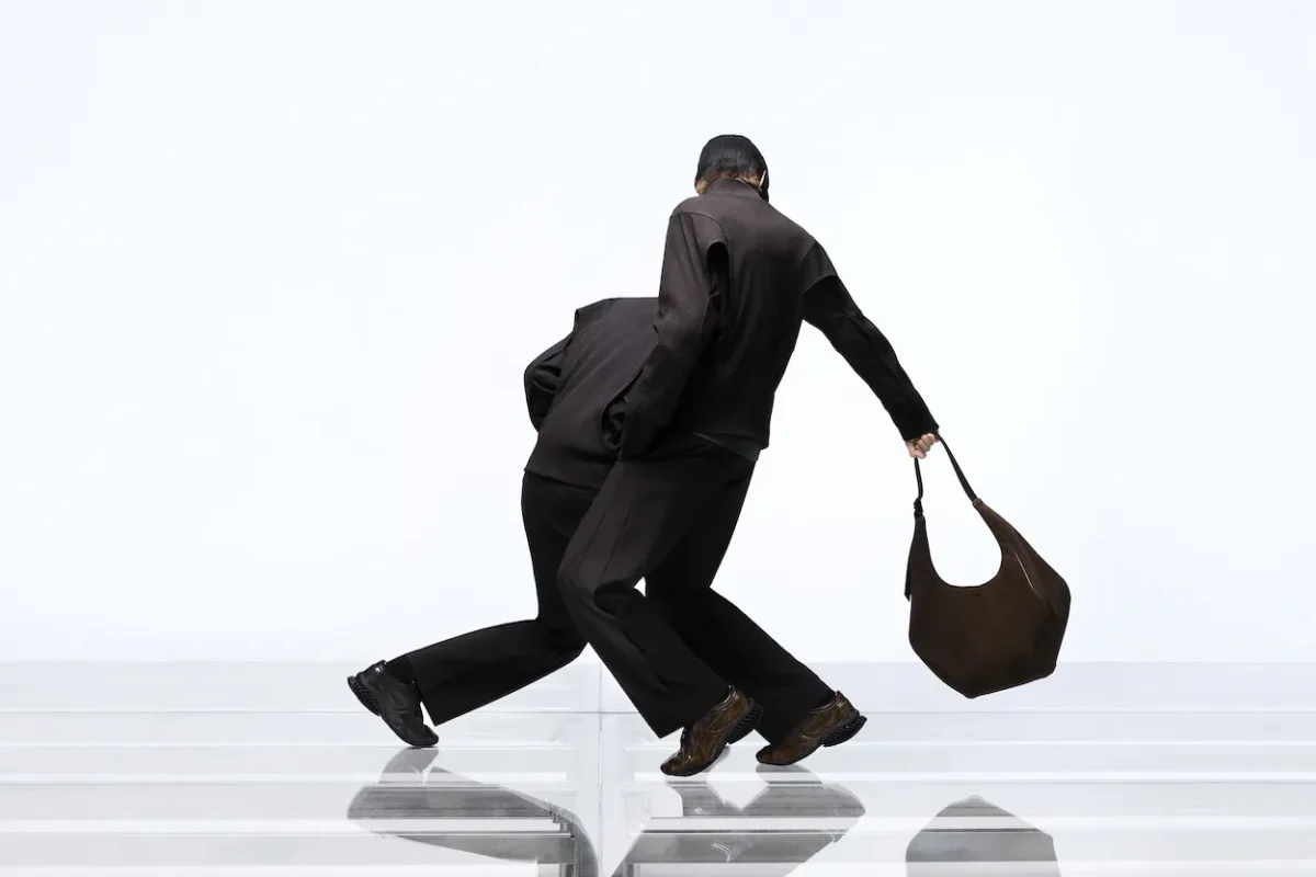 PUMA x J.L-A.L CELL Geo : la sneaker en cuir qui se patine avec le temps