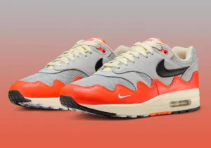 Patta x Nike Air Max 1 Waves « Hyper Crimson » : date de sortie et détails