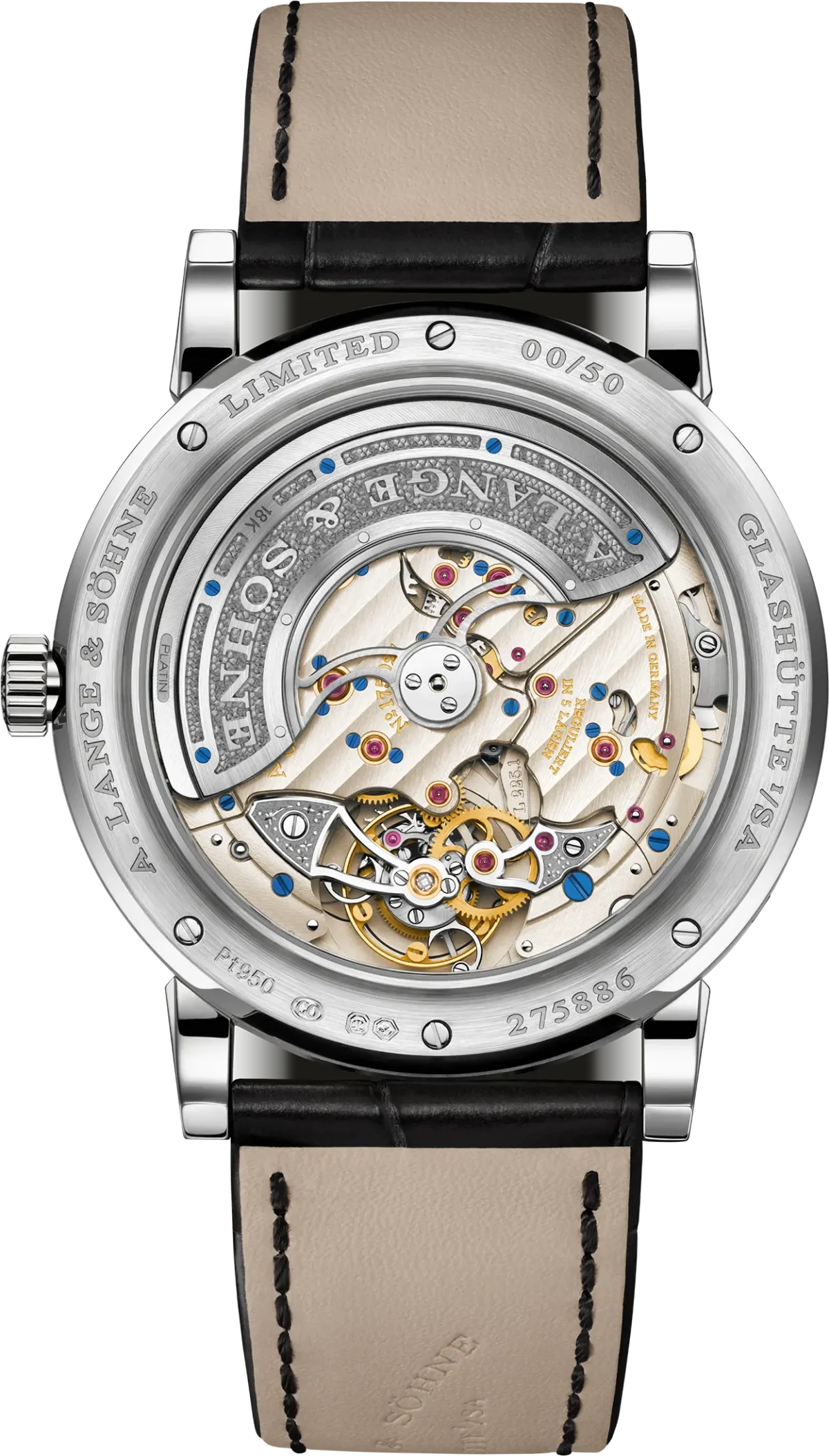 Watches and Wonders 2026 : A. Lange & Söhne dévoile la LANGE 1 TOURBILLON QUANTIÈME PERPÉTUEL « Lumen », une montre d'exception en platine limitée à 50 exemplaires