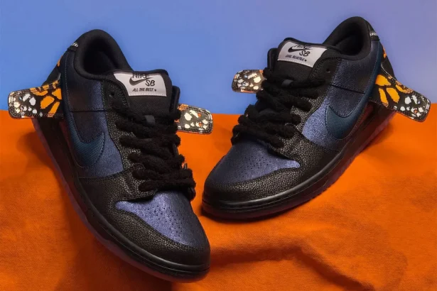 Bluetile signe une Nike SB Dunk Low Monarch Butterfly inspirée d’un parcours migratoire unique