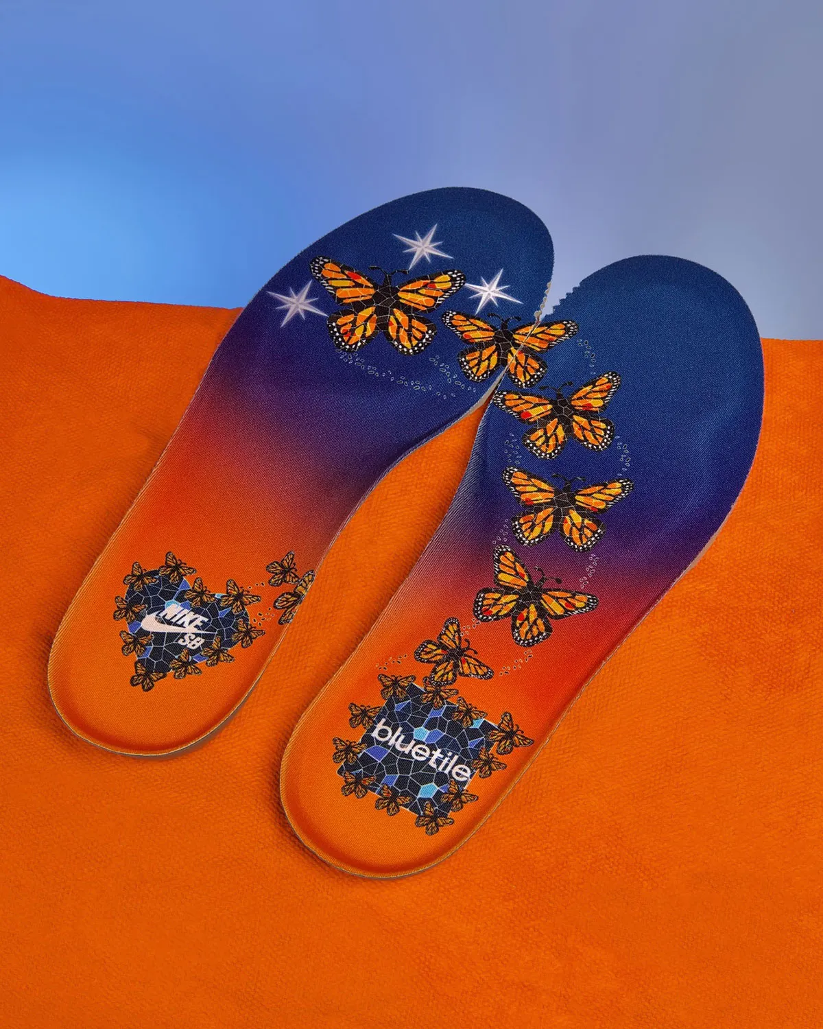 Bluetile signe une Nike SB Dunk Low Monarch Butterfly inspirée d’un parcours migratoire unique