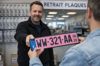 La démarche officielle pas à pas pour obtenir une plaque WW rose