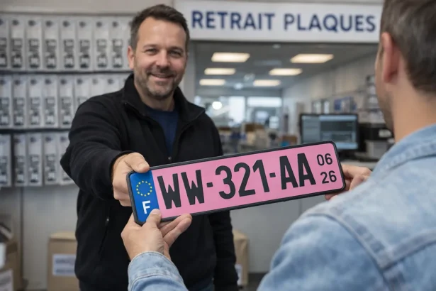 La démarche officielle pas à pas pour obtenir une plaque WW rose