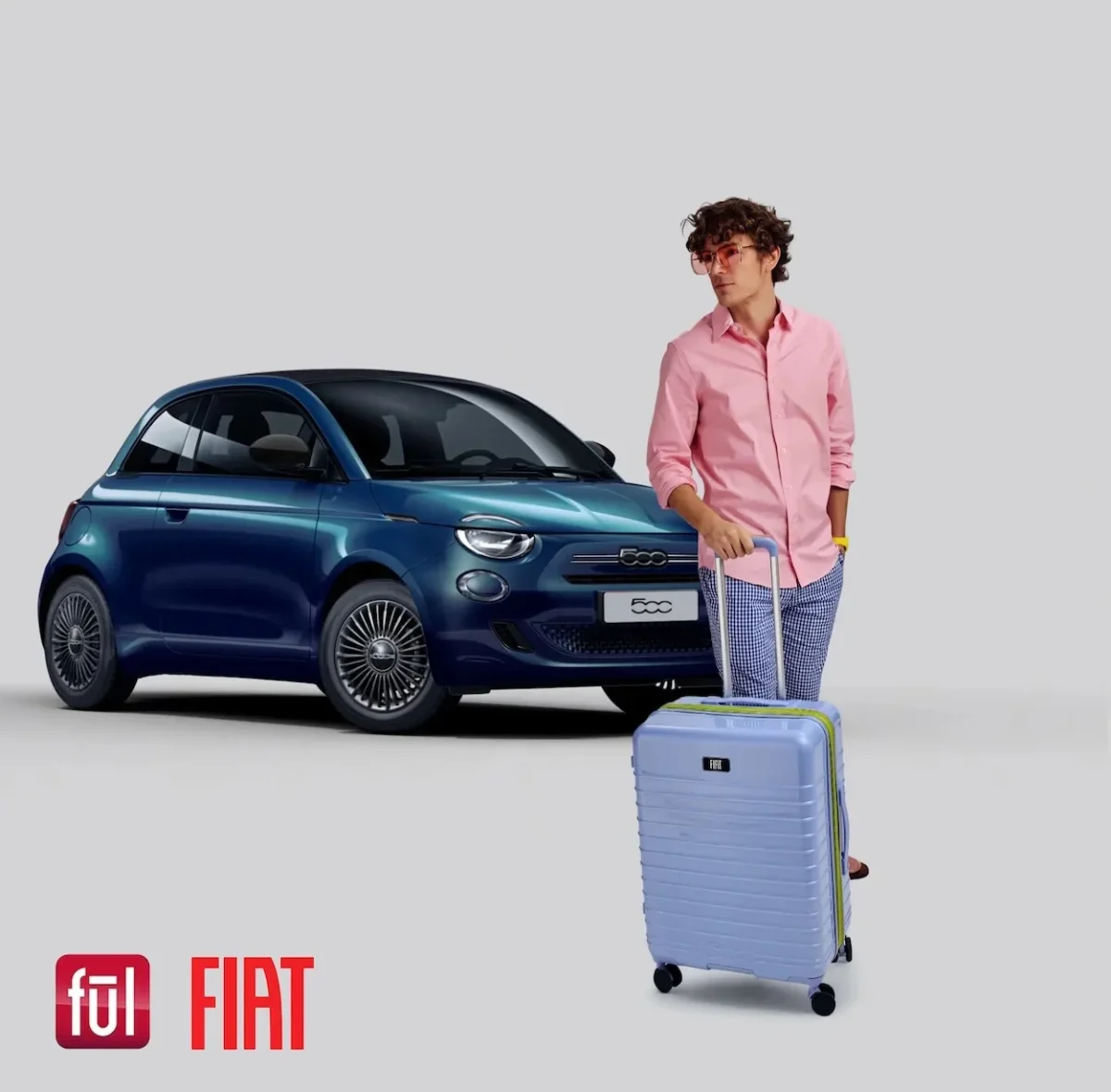 Fiat et FUL lancent une ligne de bagages inspirée de la Fiat 500