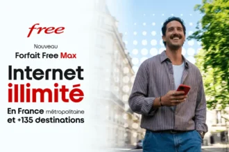 Free Max, le tout premier forfait mobile dans le monde avec data illimitée dans 135 pays pour 29 euros