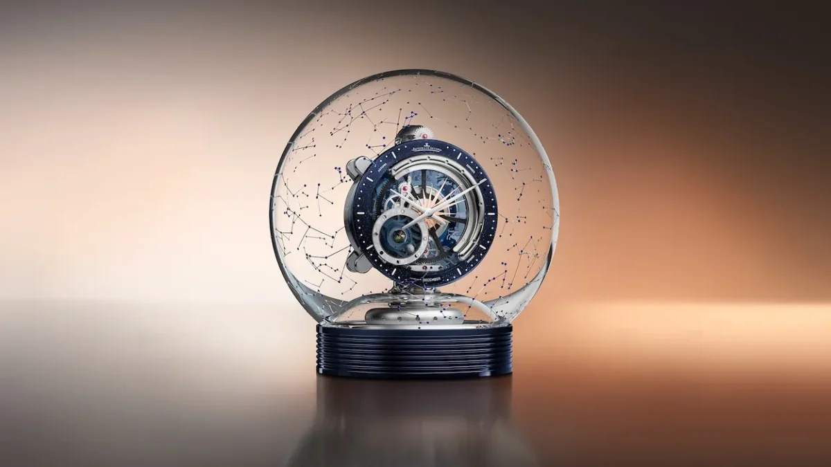 Jaeger-LeCoultre dévoile l'Atmos Hybris Artistica Tellurium par Marc Newson à la Milan Design Week 2026