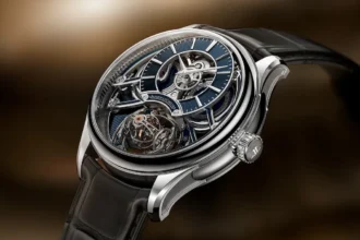 La Jaeger-LeCoultre Master Hybris Inventiva Gyrotourbillon à Stratosphère repousse les limites horlogères avec un gyrotourbillon à trois axes inédit