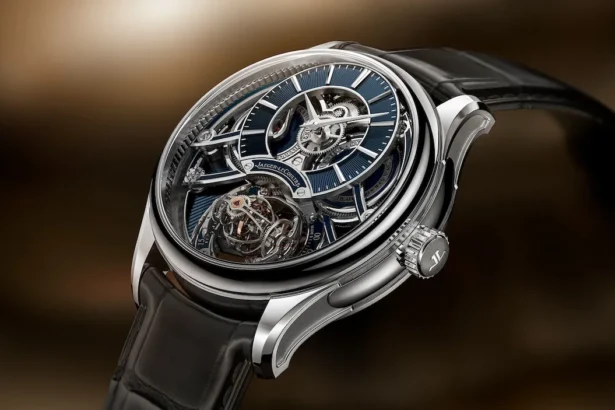 La Jaeger-LeCoultre Master Hybris Inventiva Gyrotourbillon à Stratosphère repousse les limites horlogères avec un gyrotourbillon à trois axes inédit