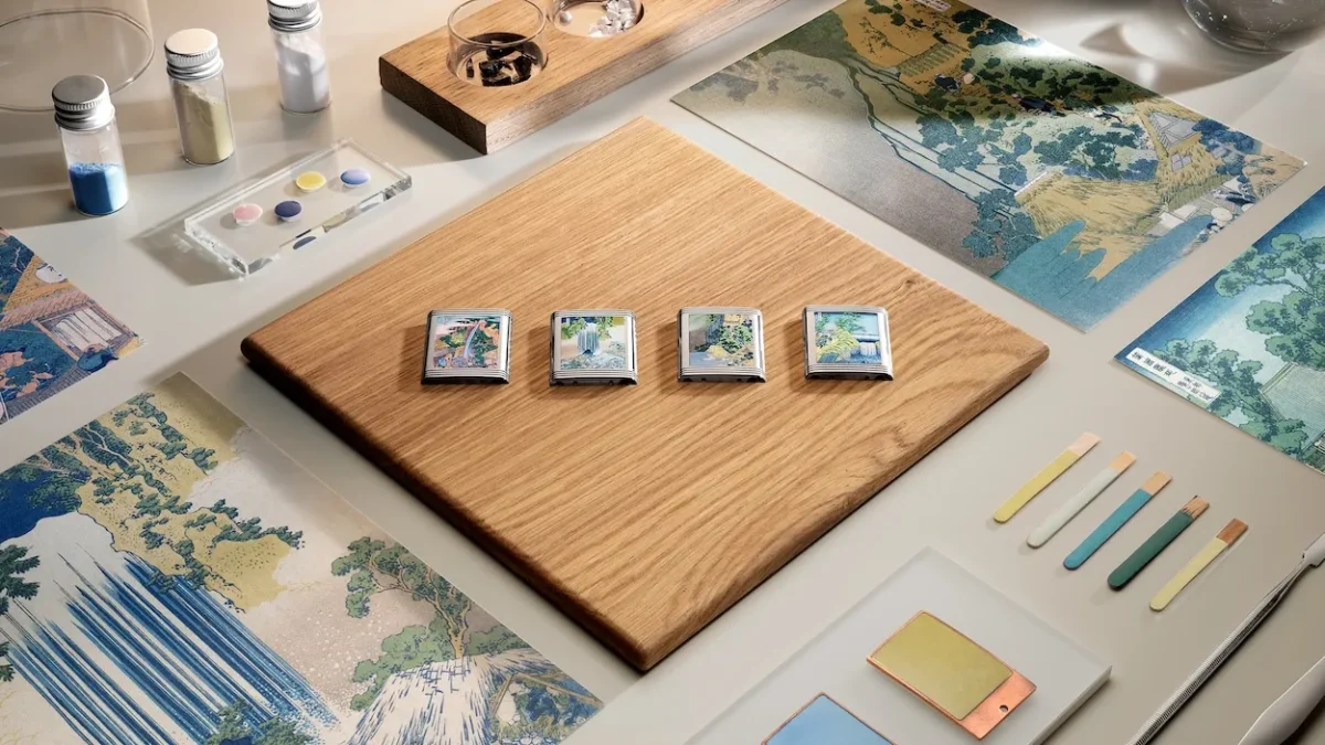 Jaeger LeCoultre Reverso Tribute Enamel Hokusai Waterfalls 0 Les Jaeger-LeCoultre Reverso Tribute Enamel Hokusai Waterfalls achèvent un hommage unique à l’art japonais