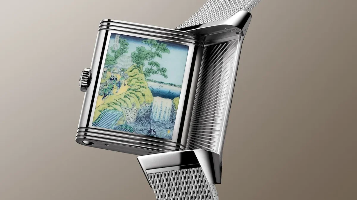 Jaeger LeCoultre Reverso Tribute Enamel Hokusai Waterfalls 9 Les Jaeger-LeCoultre Reverso Tribute Enamel Hokusai Waterfalls achèvent un hommage unique à l’art japonais