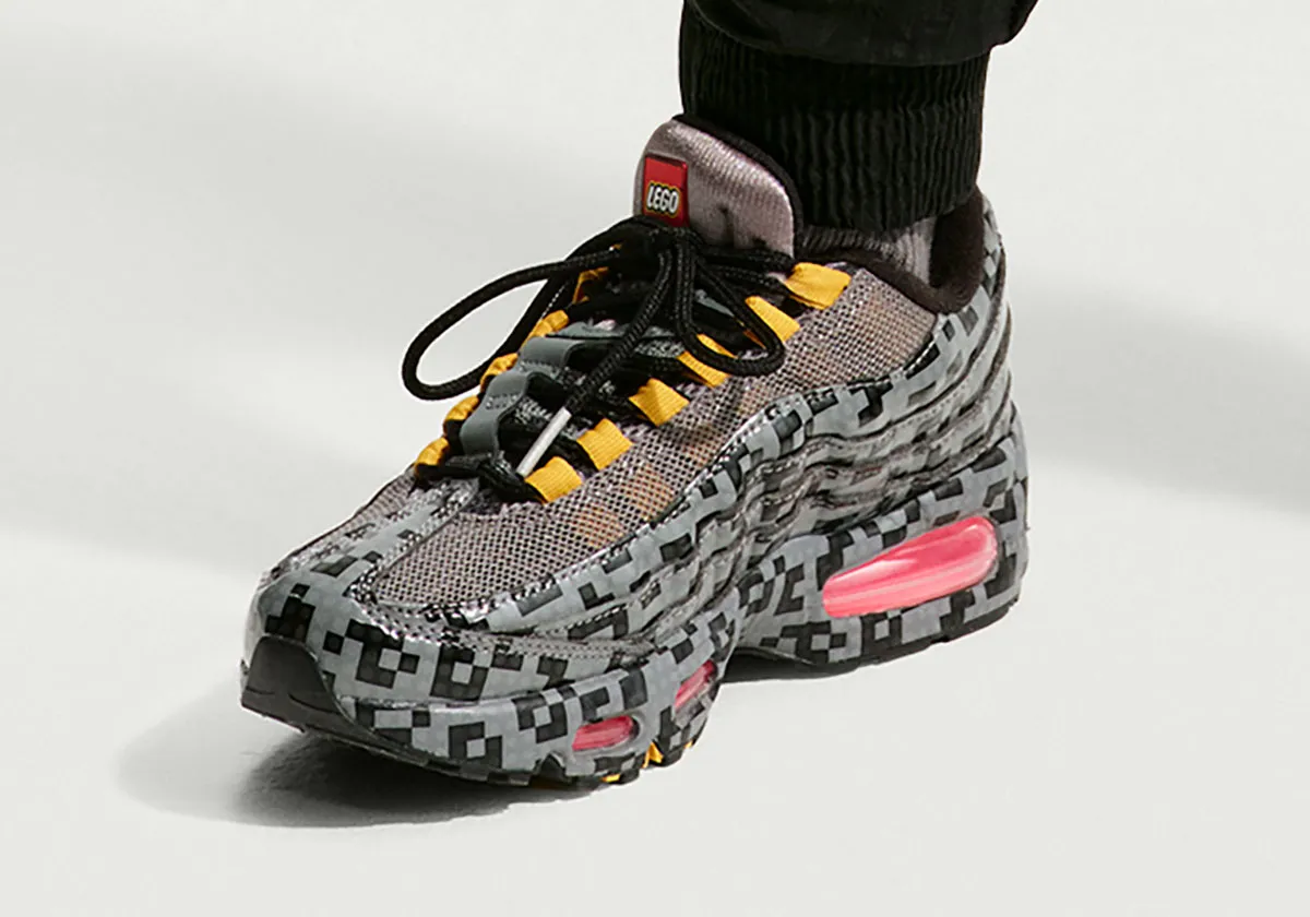 La Nike Air Max 95 « Brick Pixel » confirme le succès du partenariat LEGO et Nike