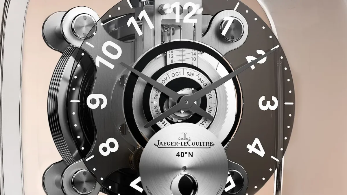 La nouvelle Atmos Designer 568 de Jaeger-LeCoultre par Marc Newson défie les lois de la physique à Milan