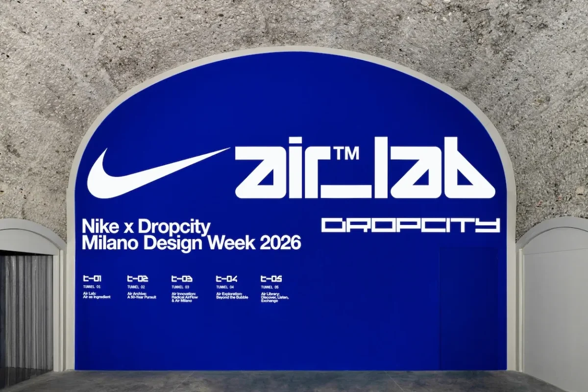 NikeAir_Lab à la Milan Design Week 2026 transforme l’air en véritable matière de design