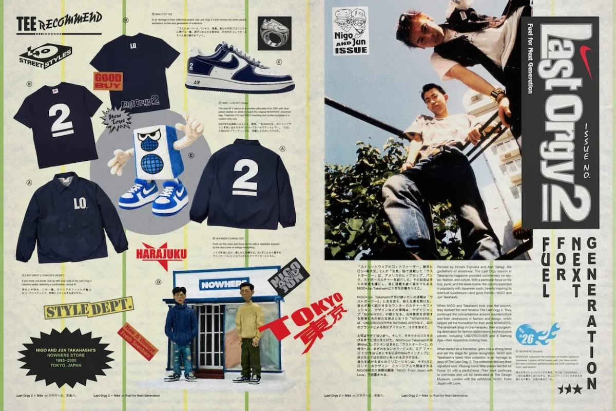 Nigo x Air Force 1 LO2 : la sneaker qui ressuscite trente ans de culture japonaise