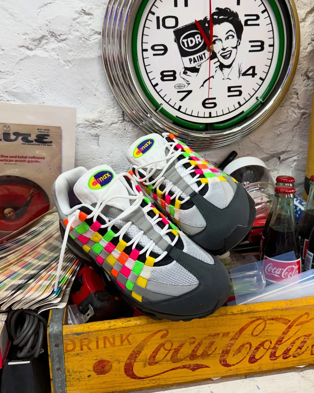 Nike Air Max 95 Woven Multicolor 2 Nike Air Max 95 Woven « Multicolor » relance une icône avec une approche tissée audacieuse