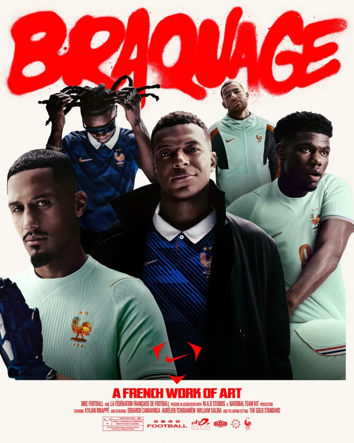 Nike Football dévoile les tenues de l'équipe de France pour le Mondial 2026 avec un coloris vert inédit