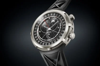 À Watches and Wonders 2026, la Patek Philippe référence 6105G-001 place le ciel de Genève au poignet