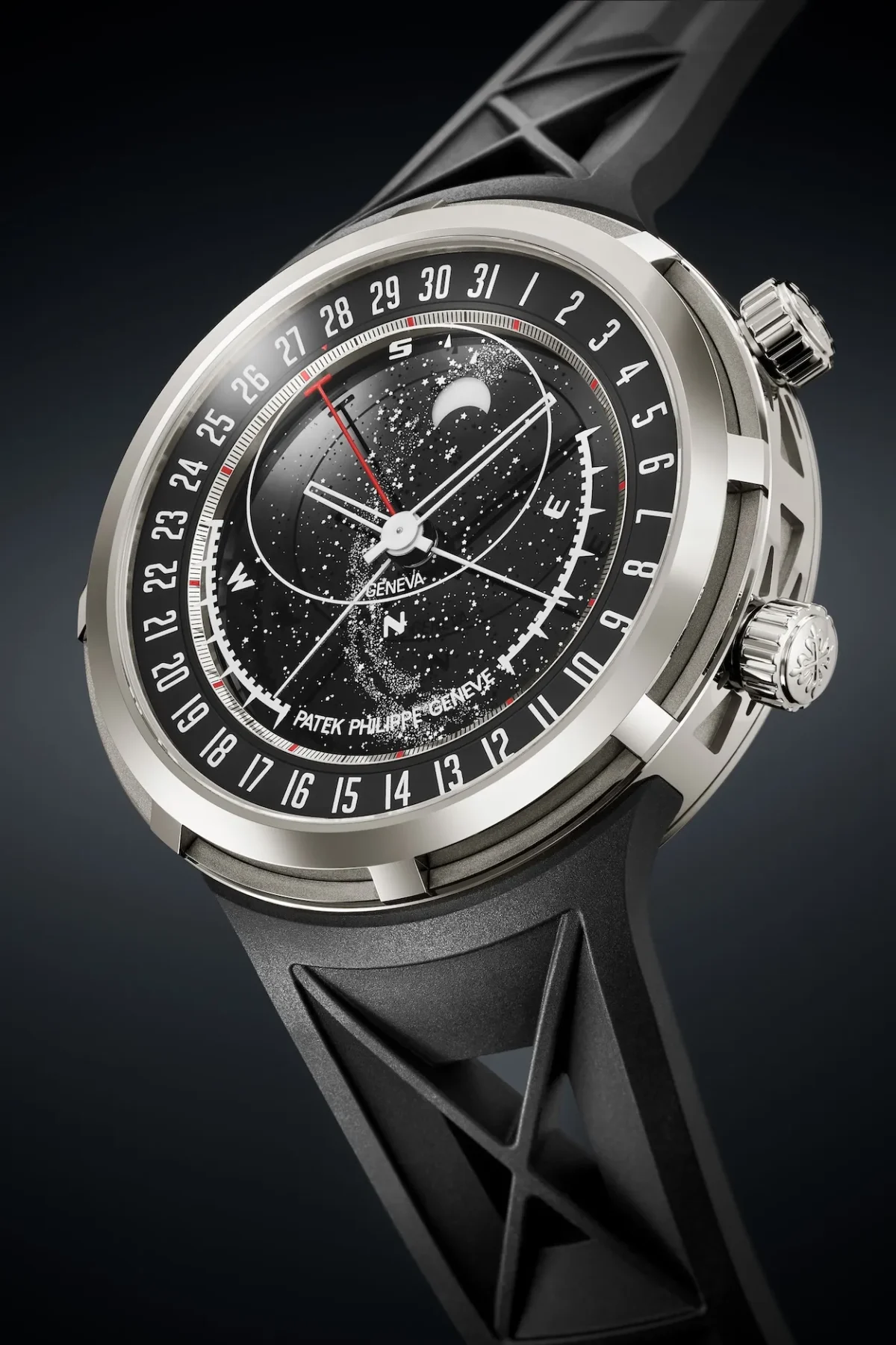 À Watches and Wonders 2026, la Patek Philippe référence 6105G-001 place le ciel de Genève au poignet