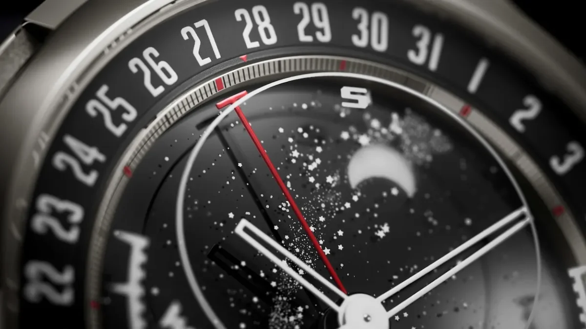 À Watches and Wonders 2026, la Patek Philippe référence 6105G-001 place le ciel de Genève au poignet