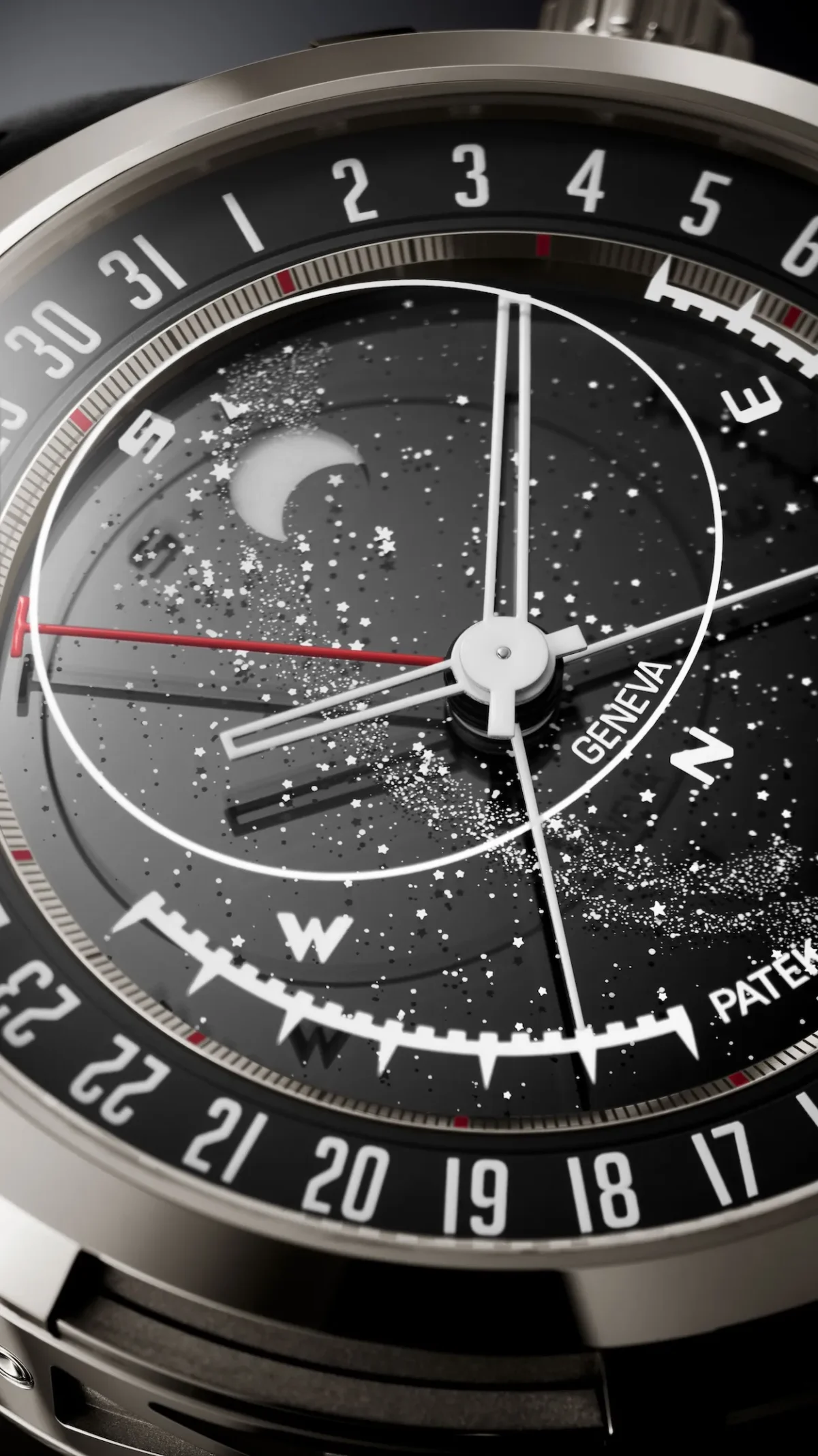 À Watches and Wonders 2026, la Patek Philippe référence 6105G-001 place le ciel de Genève au poignet