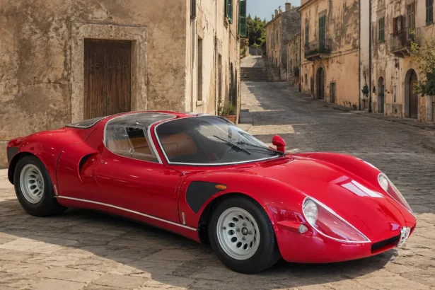 L'histoire de l'Alfa Romeo 33 Stradale de 1967, la supercar italienne née pour défier le temps