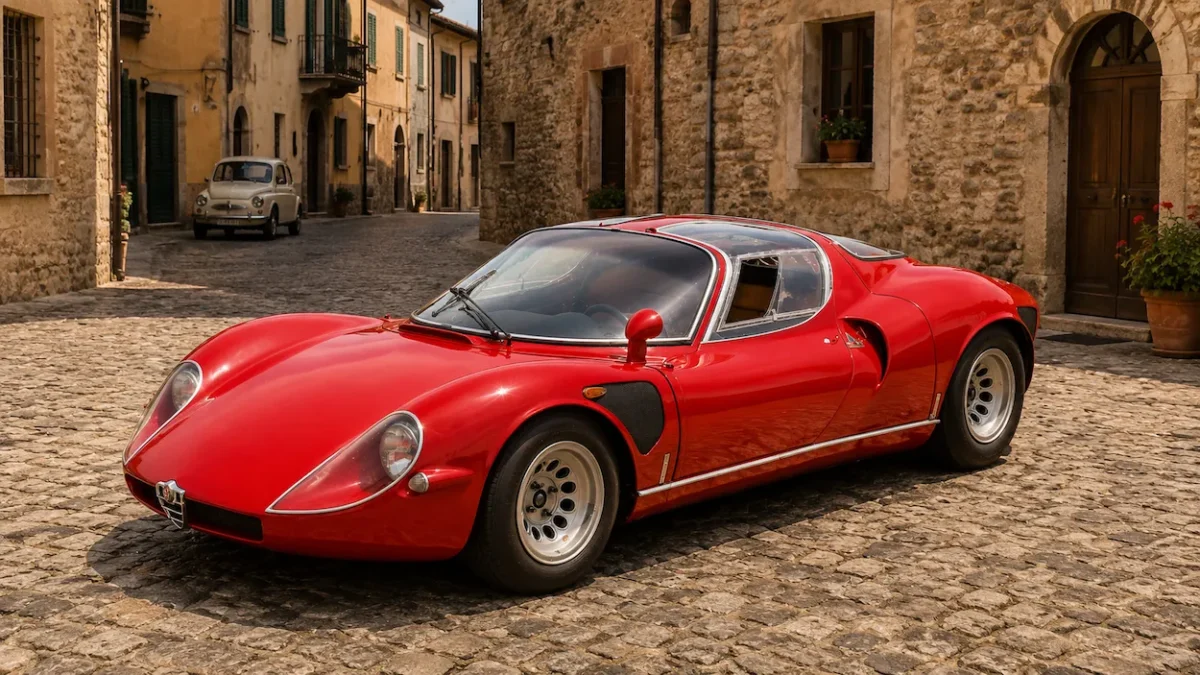 L'histoire de l'Alfa Romeo 33 Stradale de 1967, la supercar italienne née pour défier le temps
