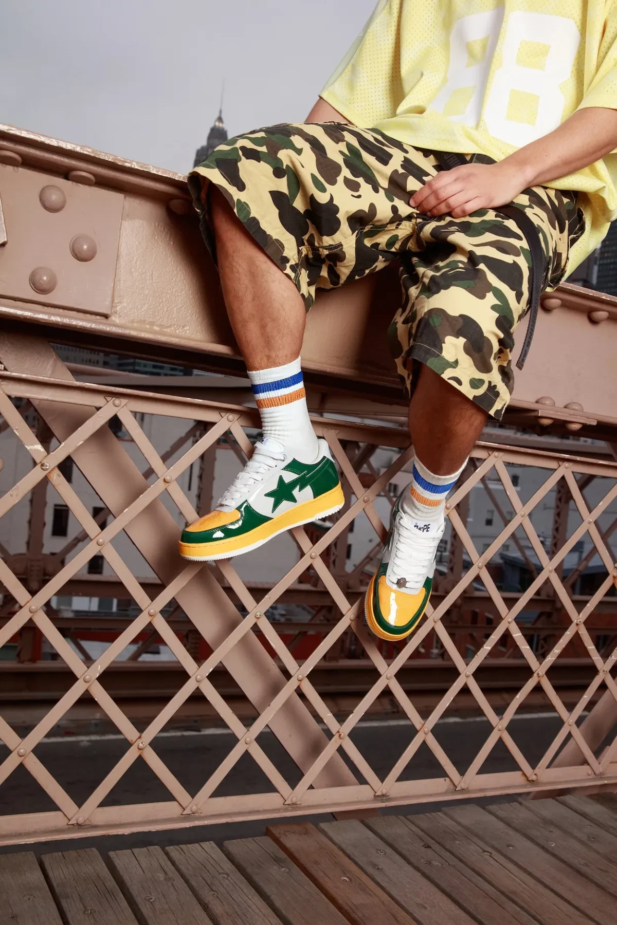 BAPE relance la BAPE STA 1 La BAPE STA revient et n'a rien oublié de son insolence passée