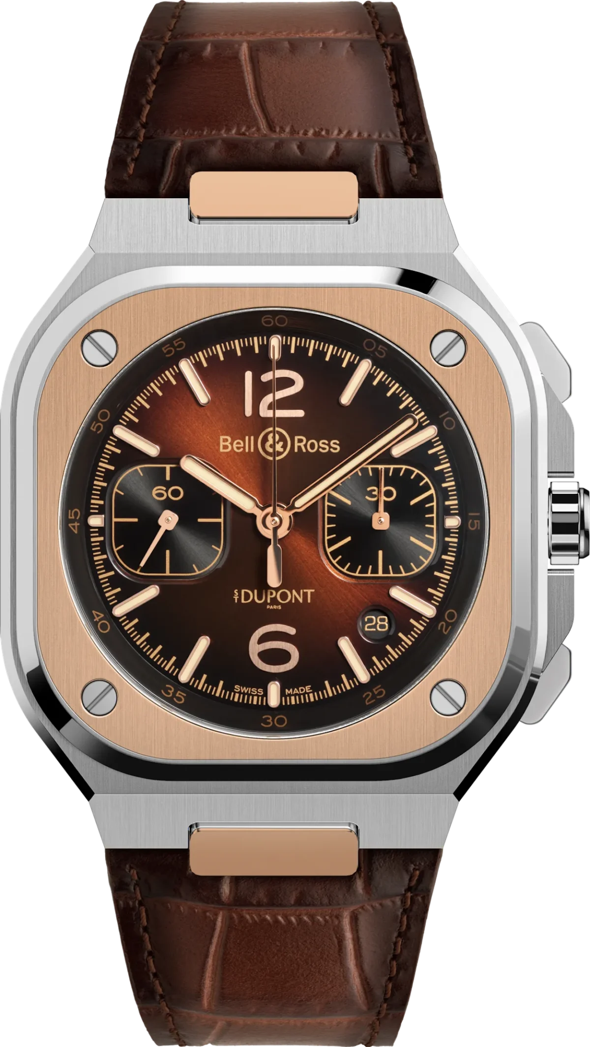 Bell&Ross BR-05 Chrono S.T Dupont, la rencontre rare entre haute horlogerie et art du cigare